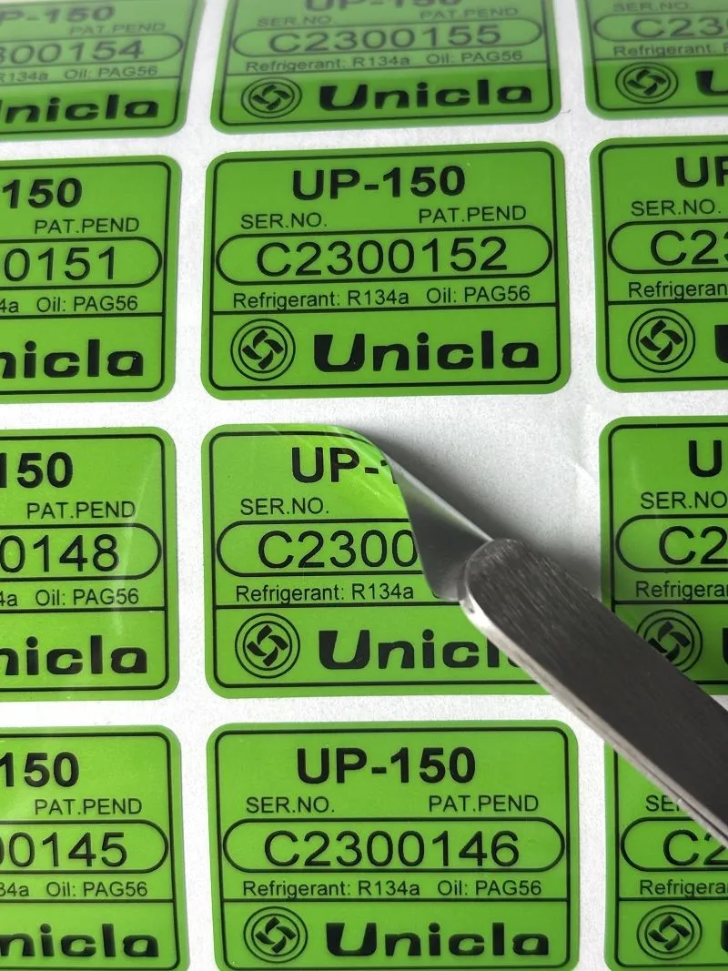 Die Cut Roll Labels factory